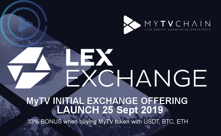 MyTVchain_MEO_launch_Lex_Exchange