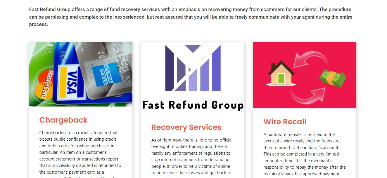 Fast Refund Group services